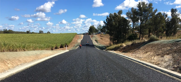 Pilerwa Road civil construction hero mobile