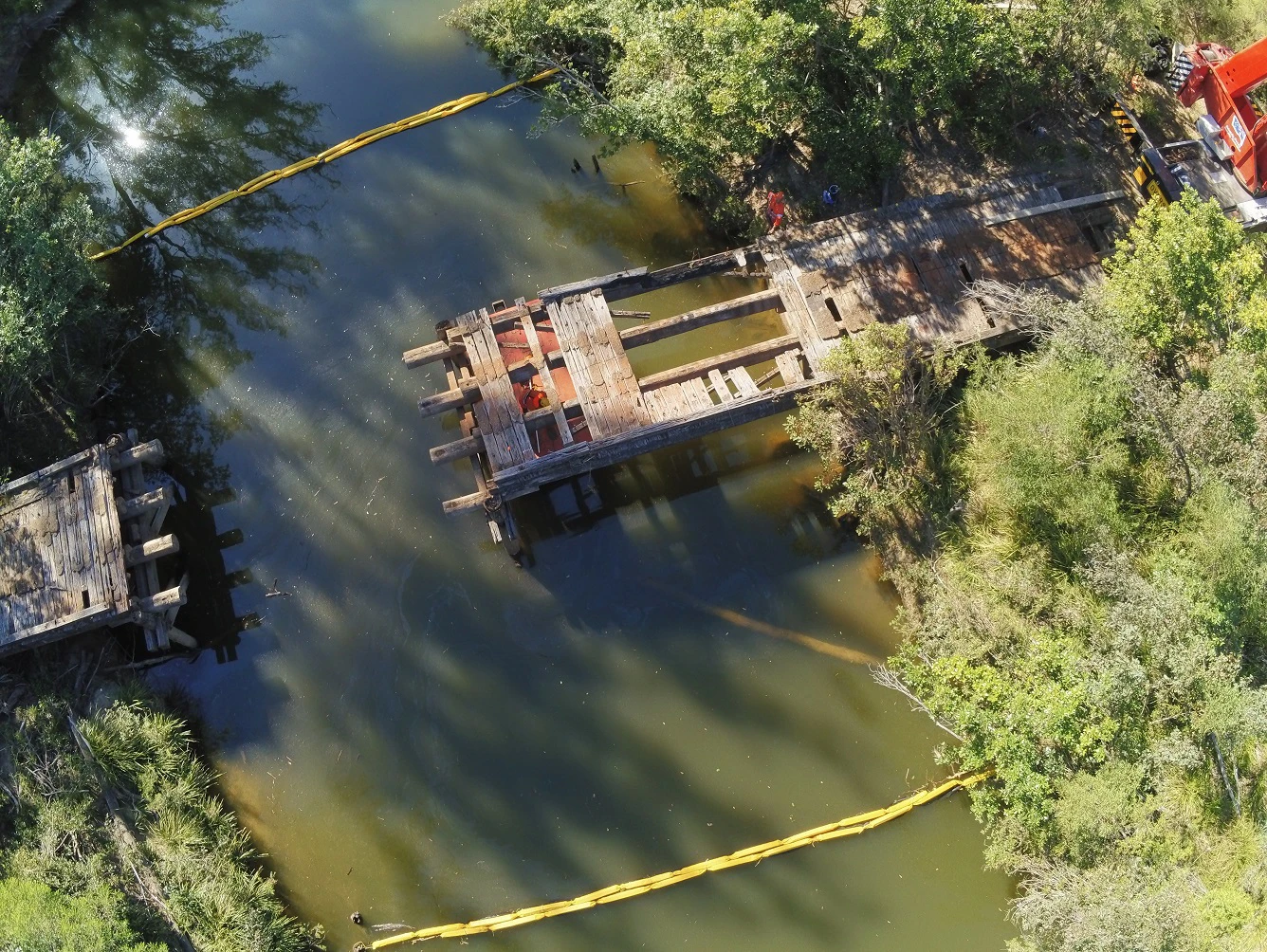 Pioneers Rest Bridge Demolition